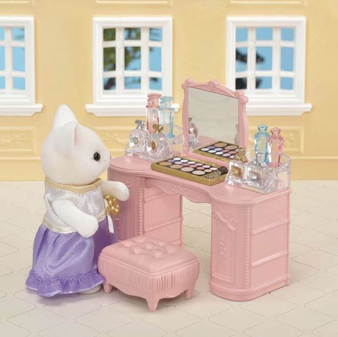 Sylvanian Families La coiffeuse et les produits de beauté