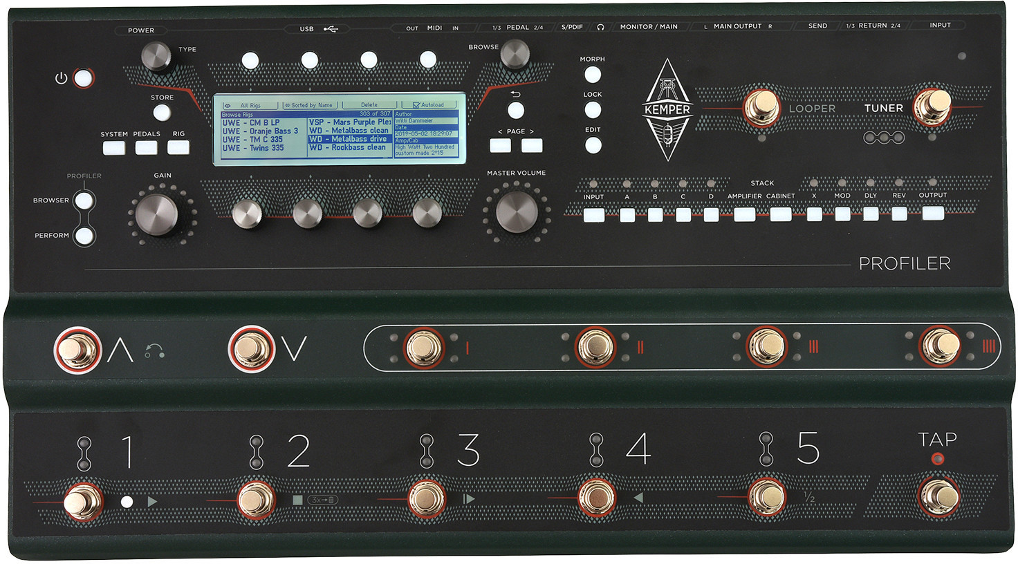 Kemper Profiler Stage