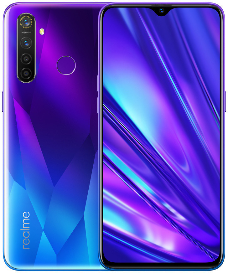 Realme 5 Pro 4 Go bleu