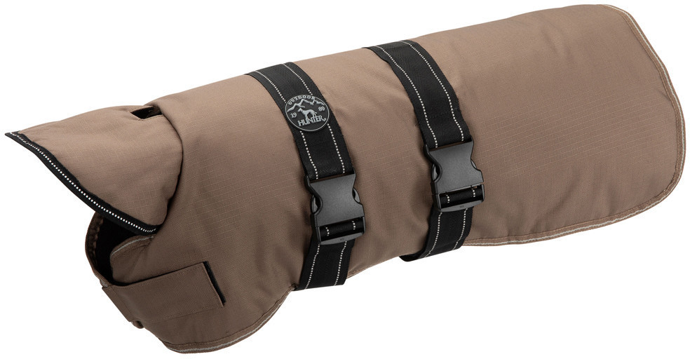 HUNTER Manteau pour chien Taupe 60cm HUNTER Manteau pour chien Taupe 60cm