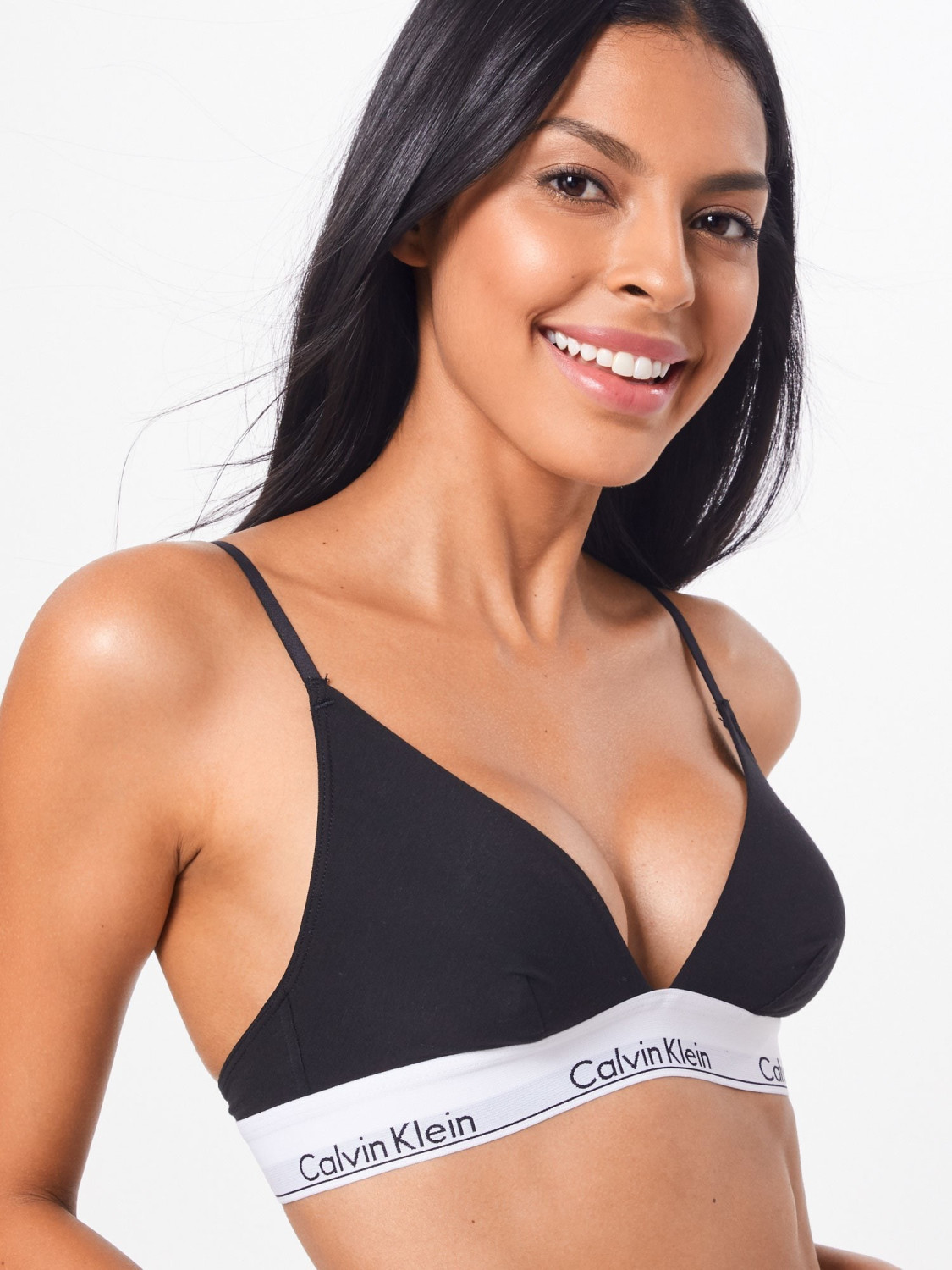 Calvin Klein Underwear Triangel-BH mit leichten Cups (black) online kaufen