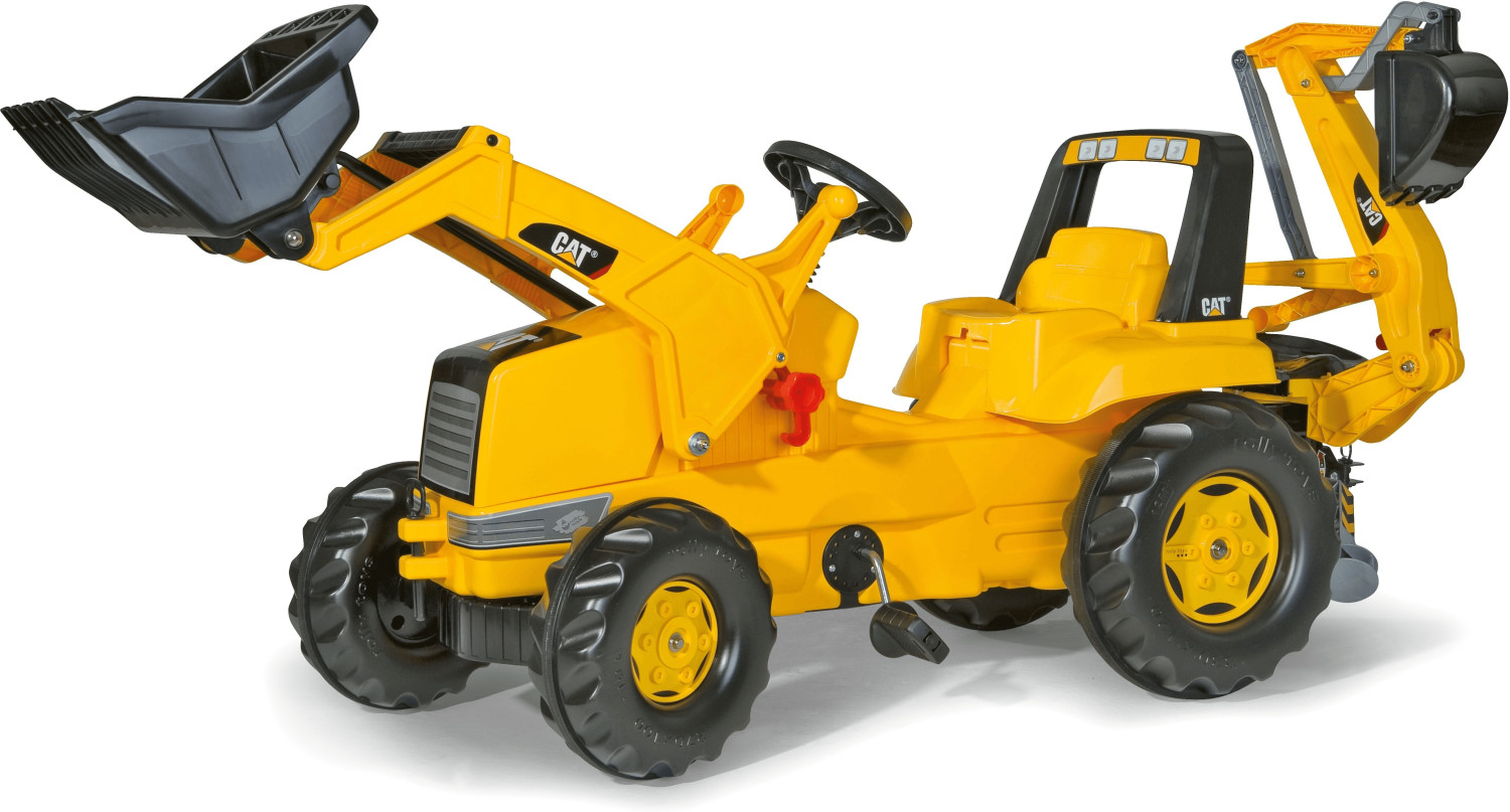 Rolly Toys rollyDigger pelleteuse jaune sur roues pour enfants au meilleur  prix sur