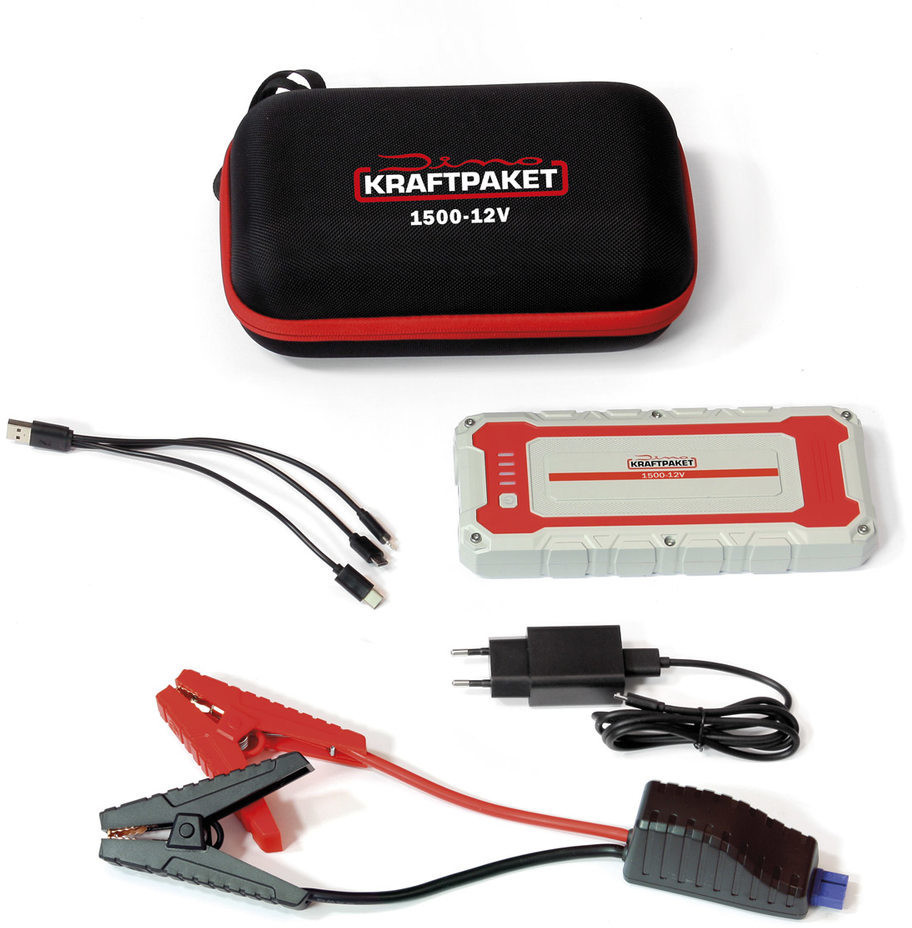 Dino KRAFTPAKET Batterieladegerät 6/12V-3A