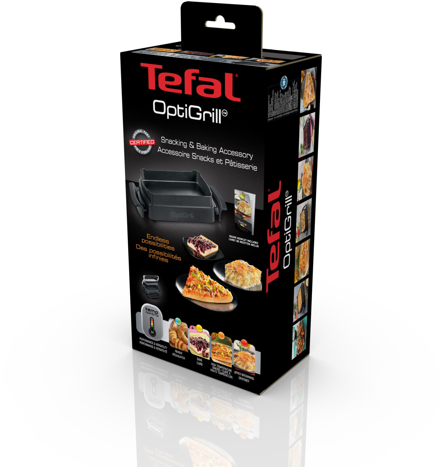 Tefal Backeinsatz XA7268 OptiGrill Snacking & Baking XL, Zubehör