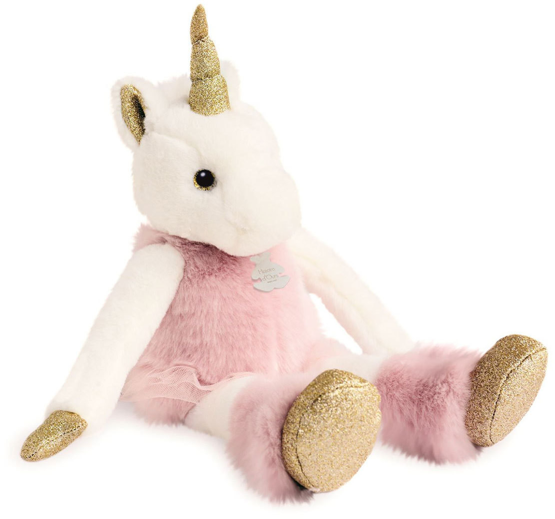 Histoire d'Ours Happy Twist Family - Licorne 35 cm