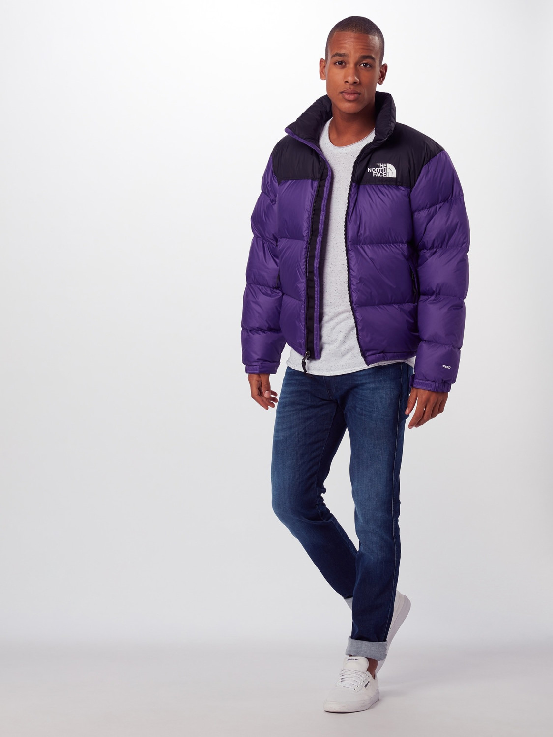 The north face 1996 retro nuptse jacket purple cheap