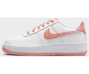  Nike Air Force 1 LV8 GS Trainers DV1680 Sneakers Shoes (UK 3  US 3.5Y EU 35.5, White Multi Color Volt 100)