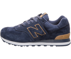 new balance 574 blue and tan