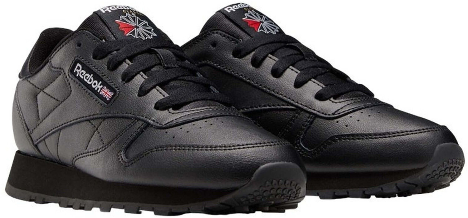Reebok Classic Leather Kids black black ab 38 99 Preisvergleich bei idealo