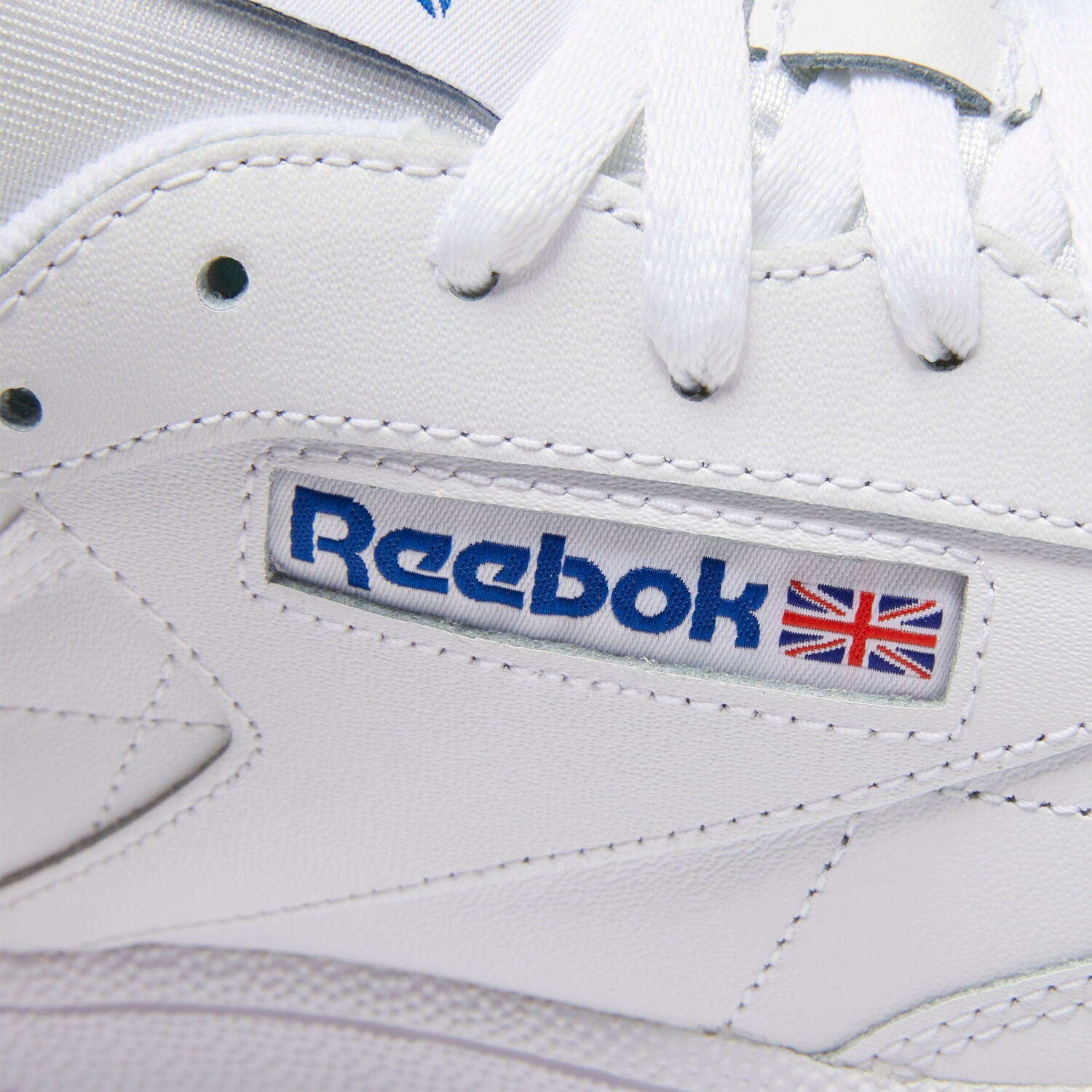Reebok club c 85 shop intense white royal gum