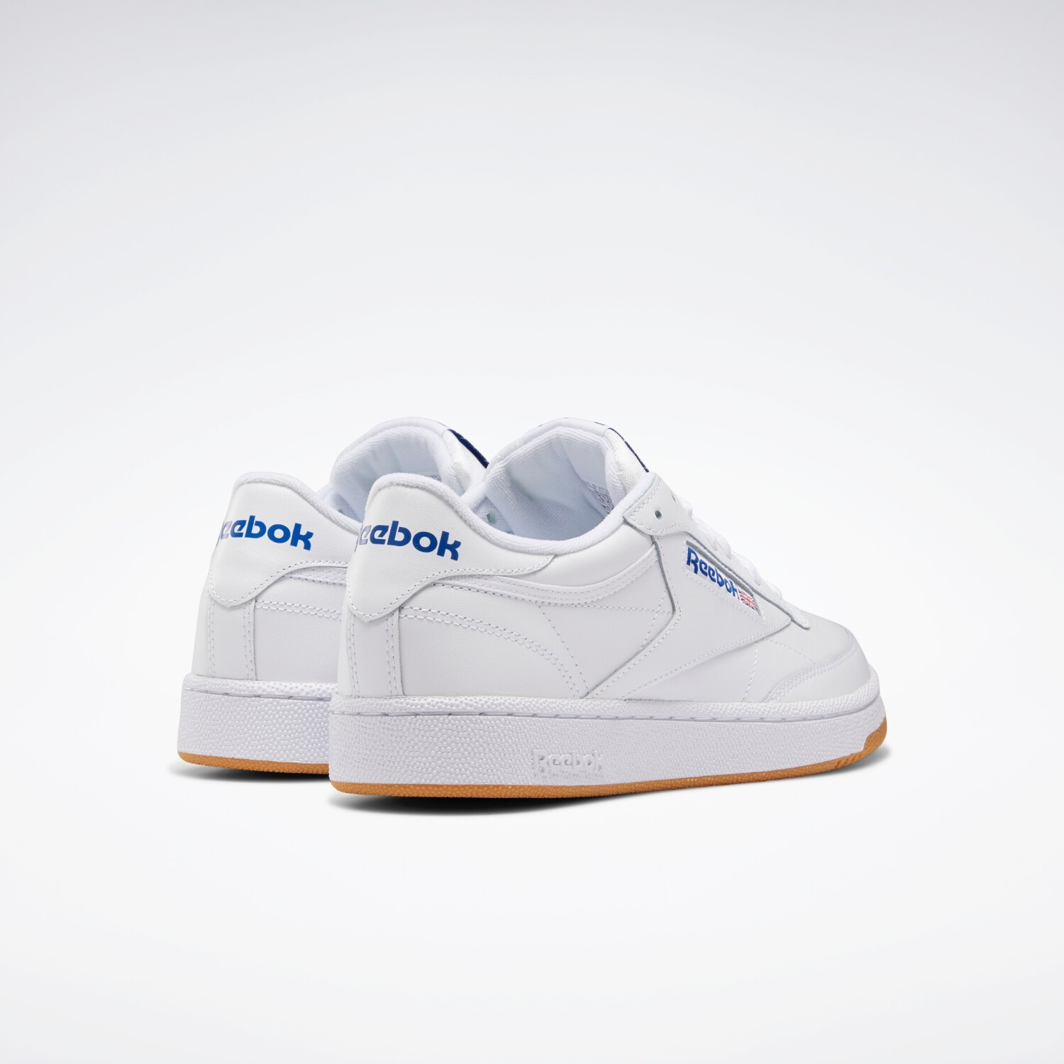 Reebok club c 85 2024 intense white royal gum