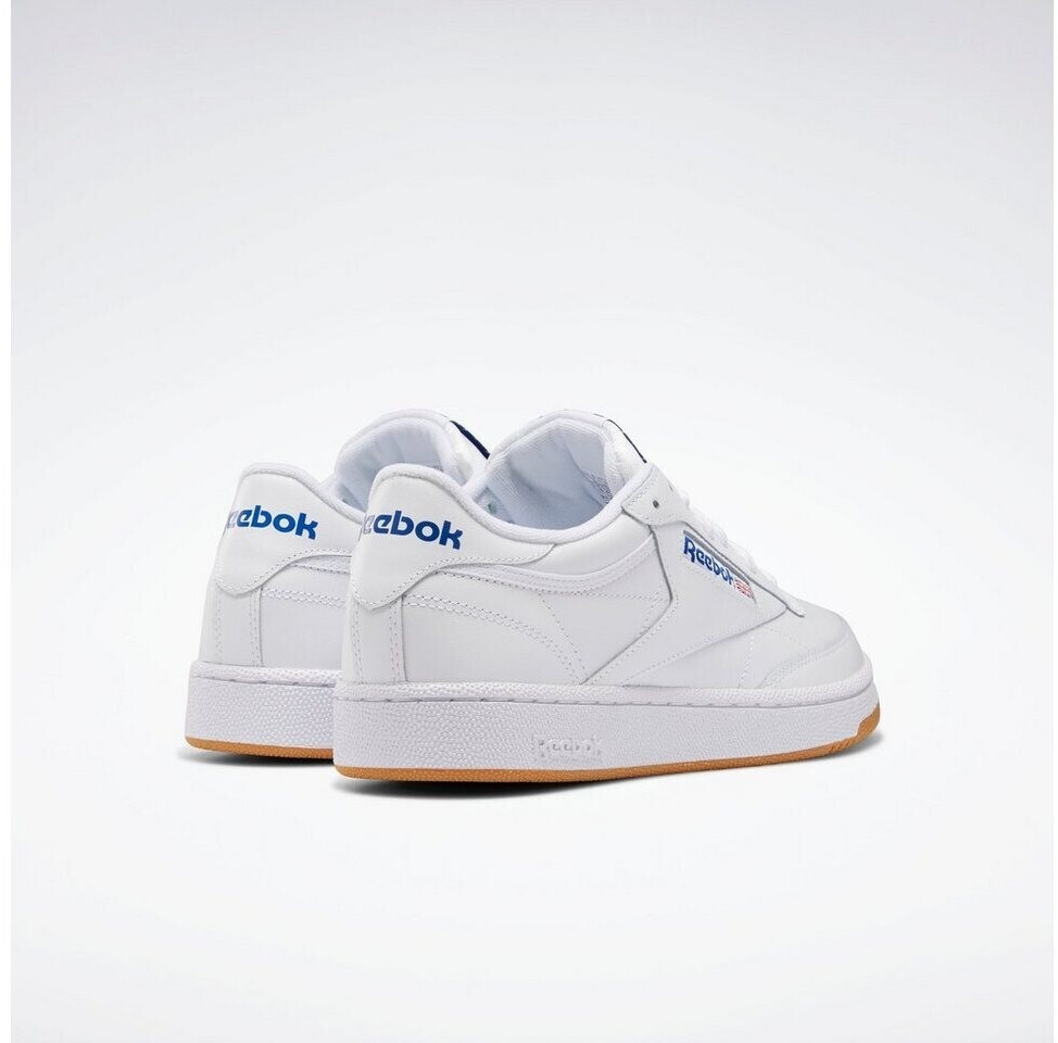Buy Reebok Club C 85 intense white royal gum from 34.99 Today