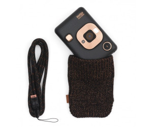 Fujifilm Instax Mini Liplay Bundle Elegant Black Au Meilleur Prix