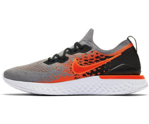 Buy Nike Epic React Flyknit 2 Cool Grey Black White Bright Crimson From 129 99 Today Best Deals On Idealo Co Uk