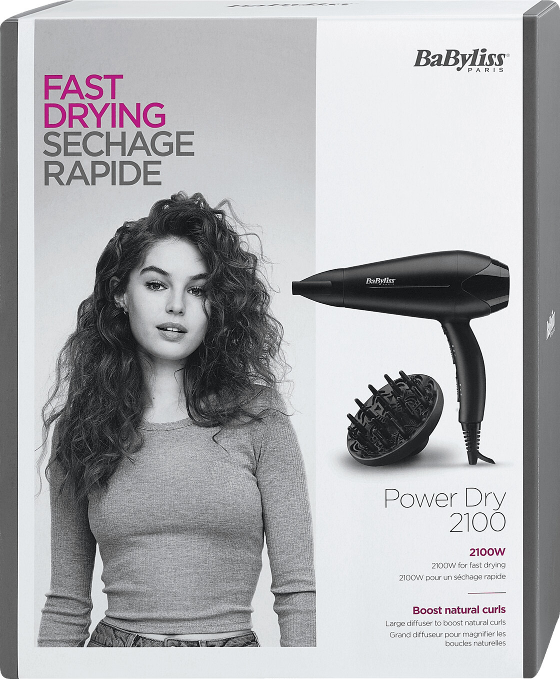 Secador de pelo shop 2100w babyliss d563de