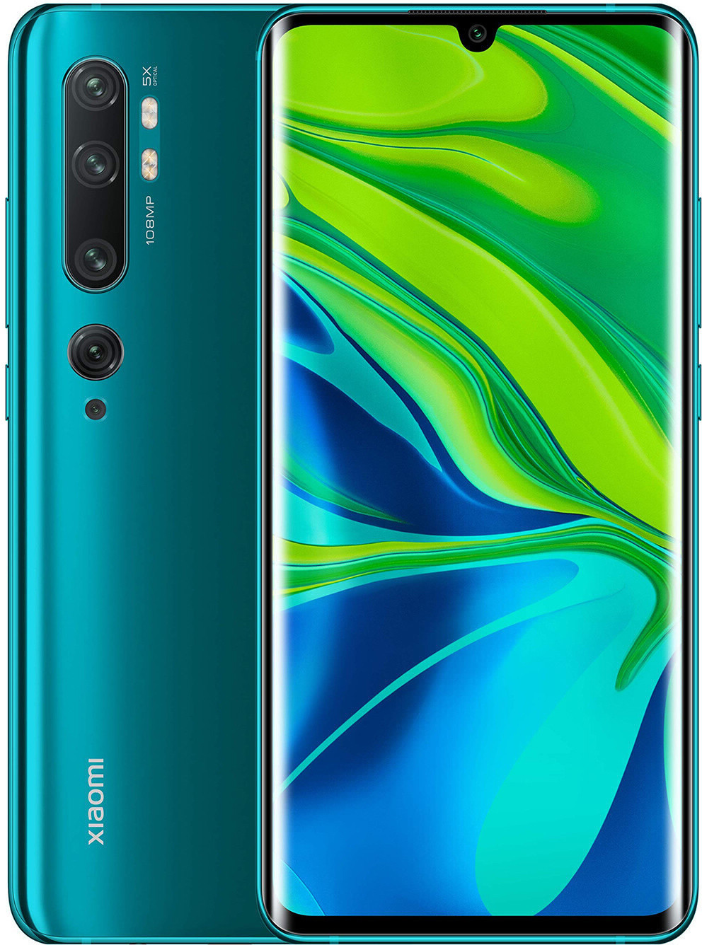 Xiaomi Mi Note 10 Aurora Green