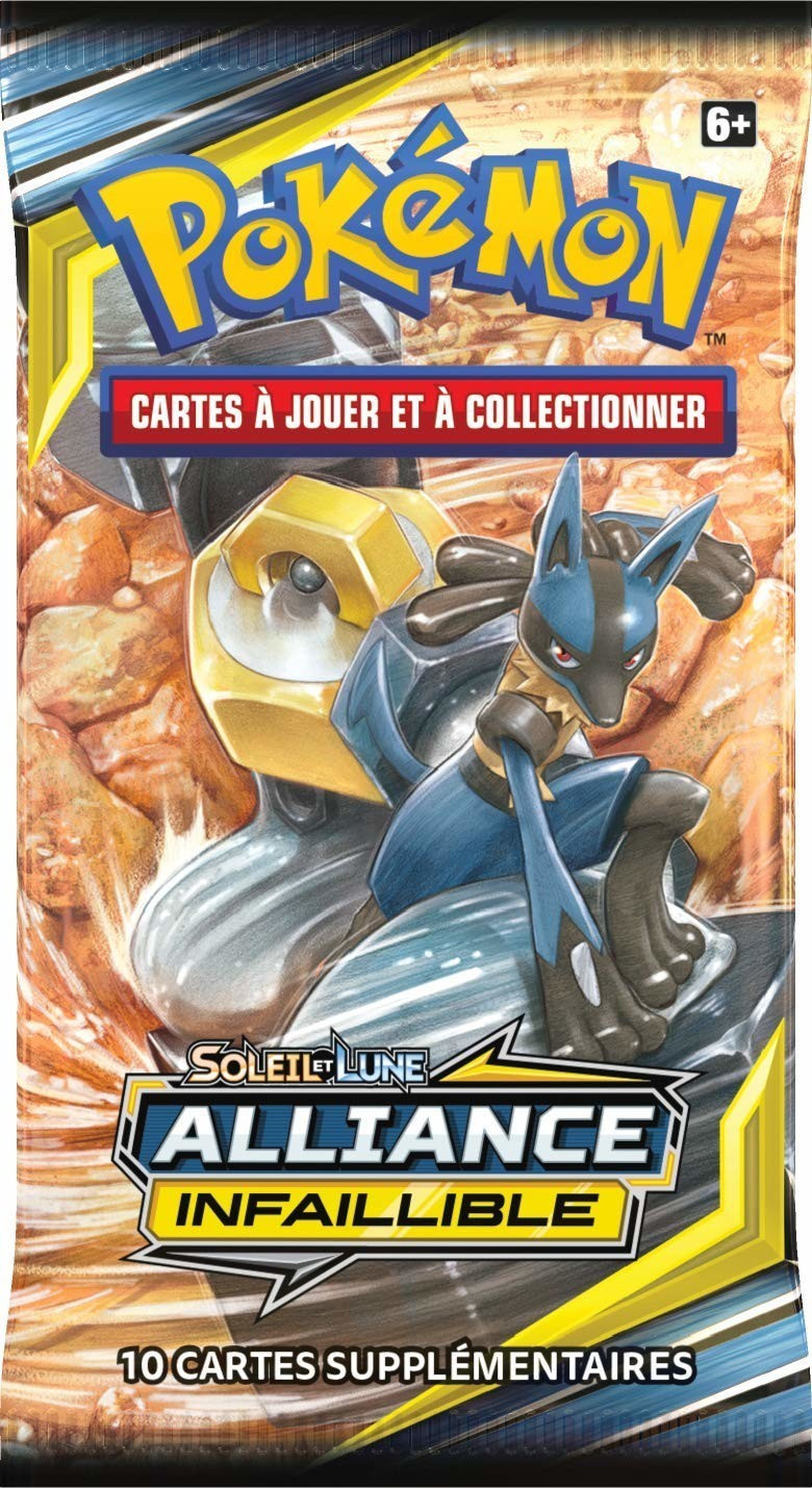 Asmodée Pokémon Booster Soleil & Lune Alliance infaillible SL10 (français)
