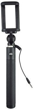 Caruba Selfie Stick Plug & Play black