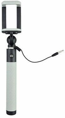 Caruba Selfie Stick Plug & Play grey