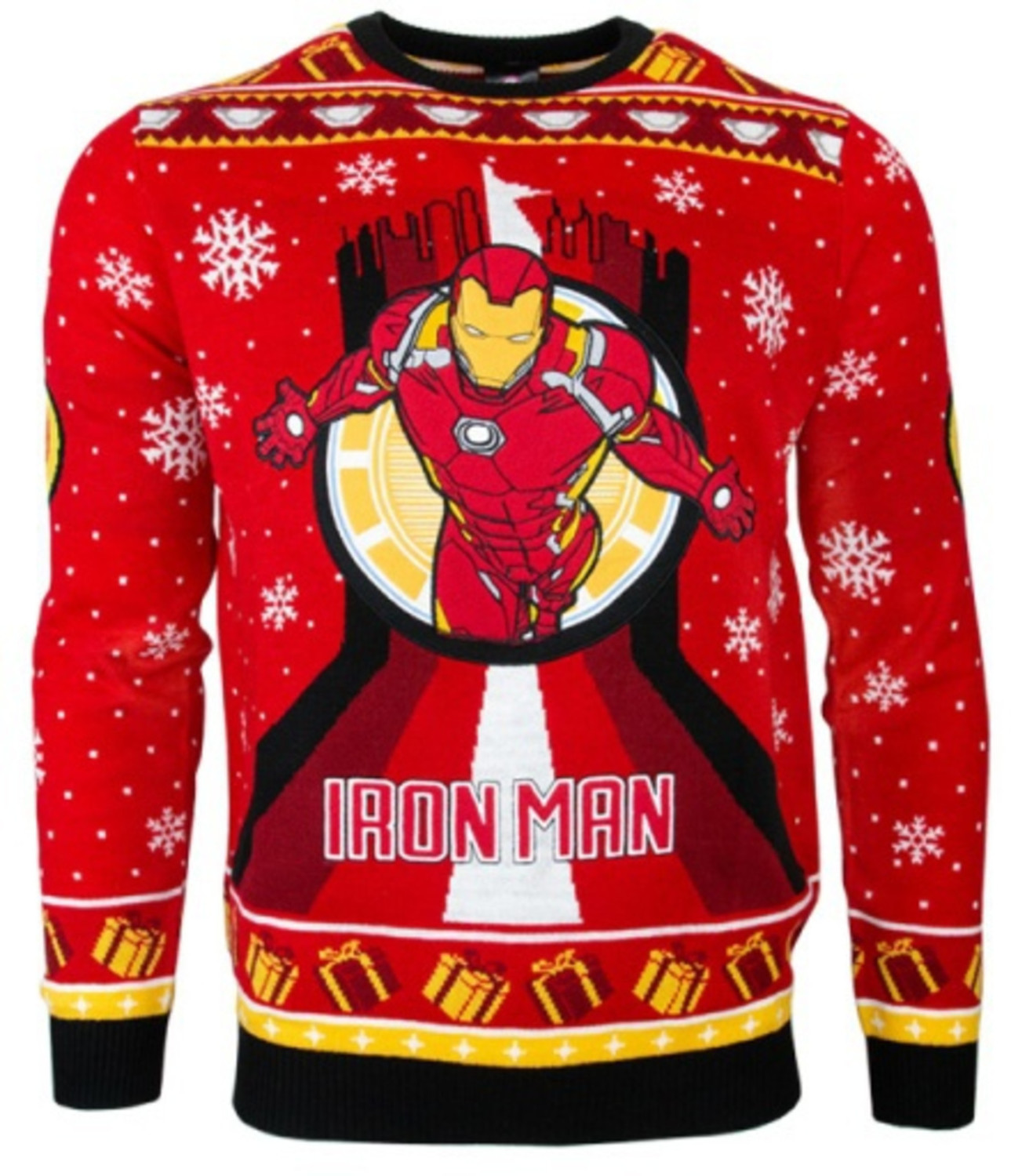 Numskull Iron Man Stark Tower Xmas Jumper