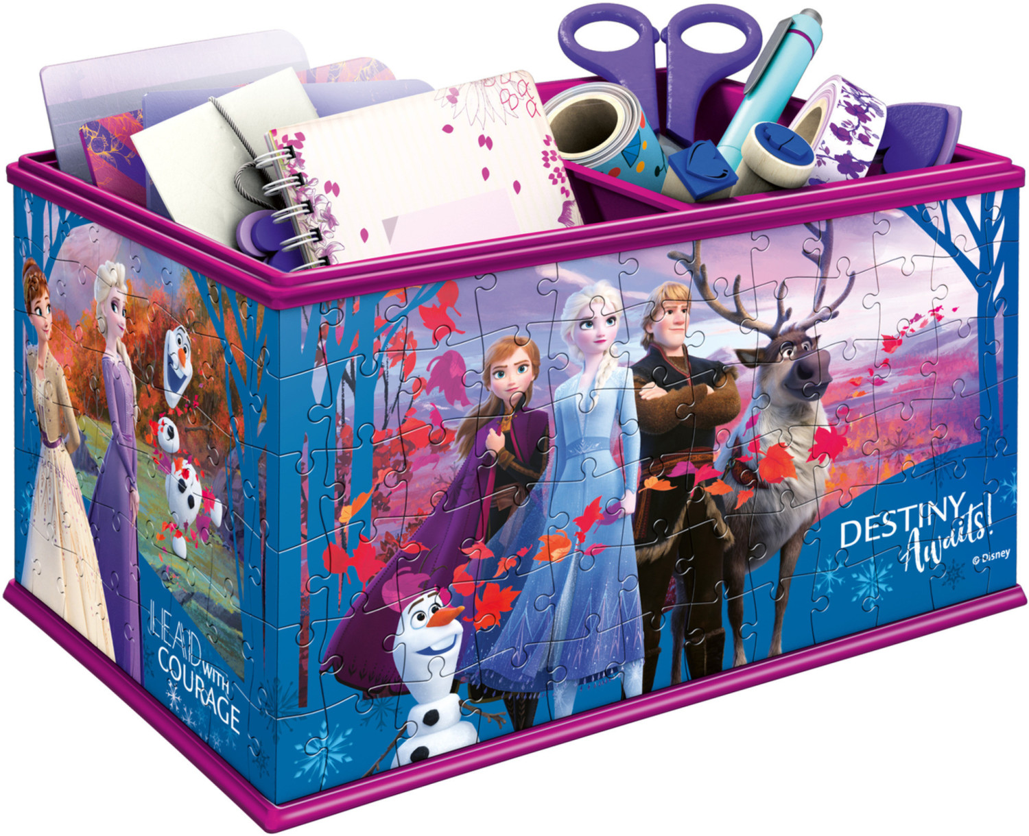 Seven Polska Spielzeugtruhe Disney Aufbewahrung, FROZEN II Box