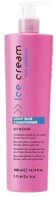 Inebrya Ice Cream No-Yellow Light Blue Conditioner (300 ml)