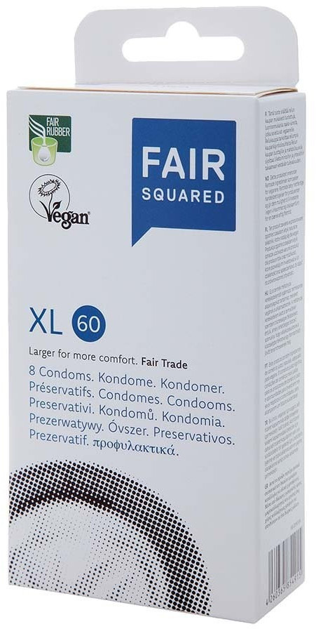 Fair Squared XL 60 Condoms (8 pcs)