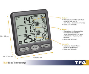 Thermometer Funk – günstig kaufen – Böttcher AG