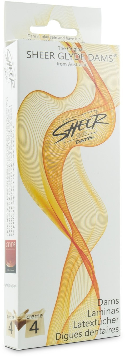 Glyde Sheer Dams Vanilla (4 pcs)