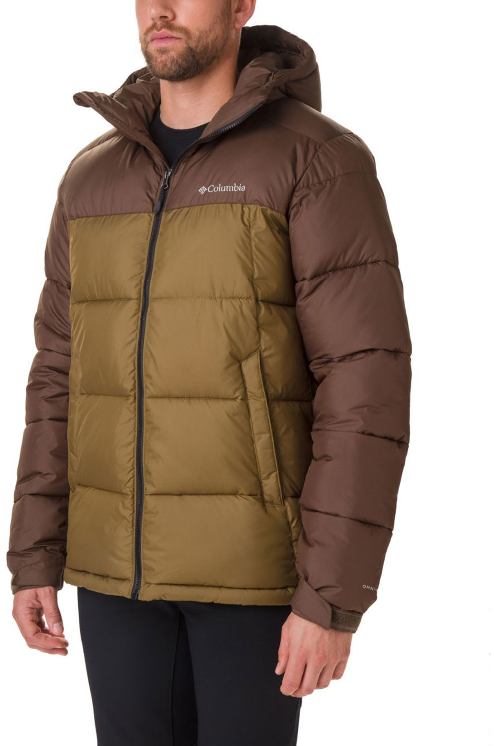 Columbia Pike Lake Hooded Jacket Men olive brown/olive green