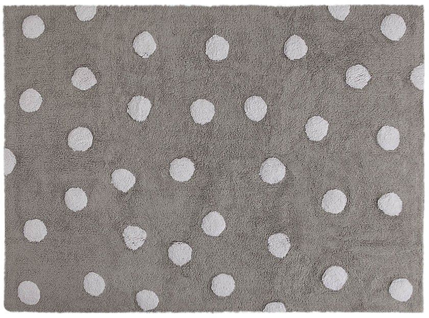 Lorena Canals Polka Dots Grey/White (C-00005)