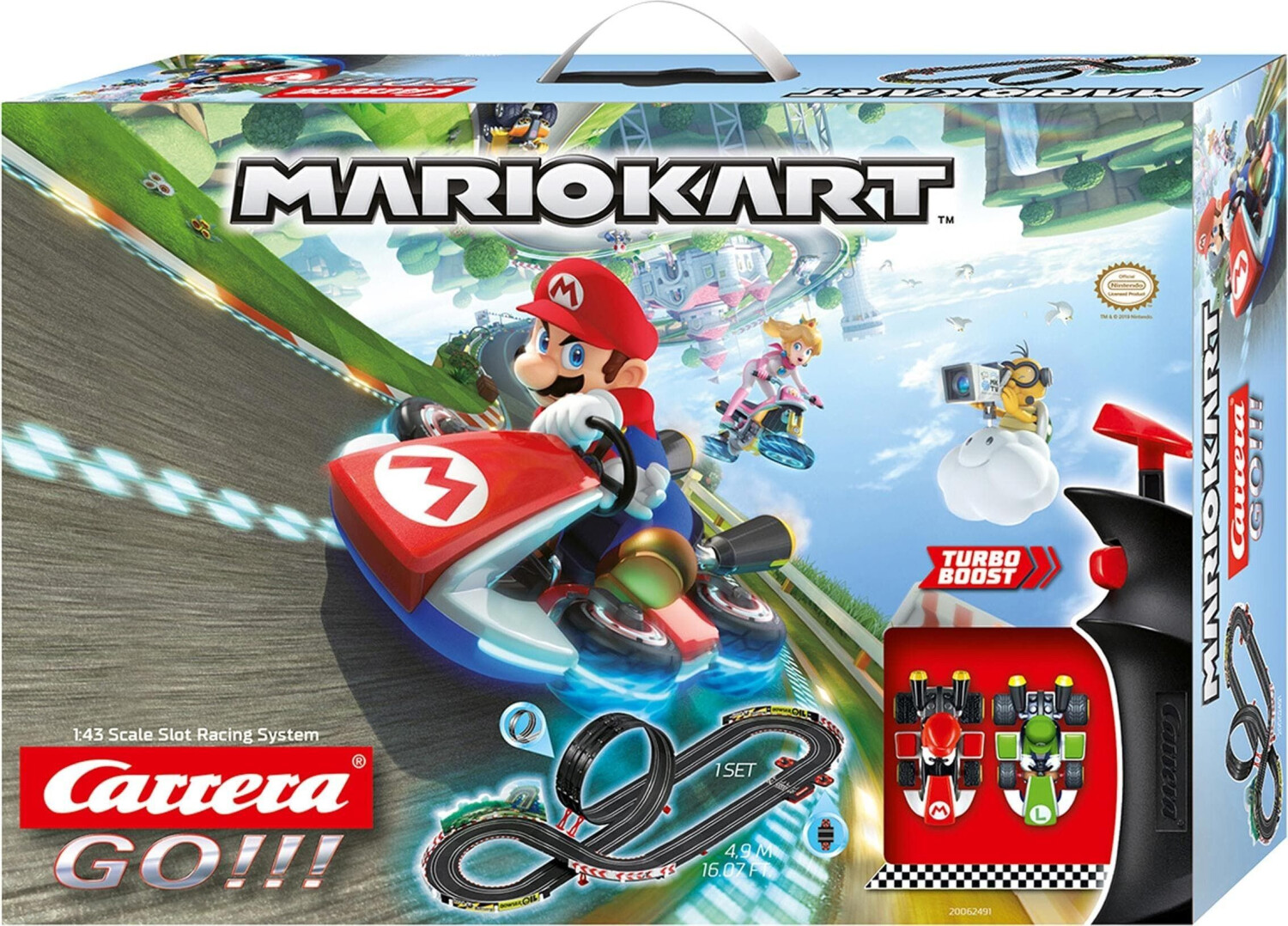 CARRERA Circuit Carrera Nintendo Mario Kart 8 First pas cher 