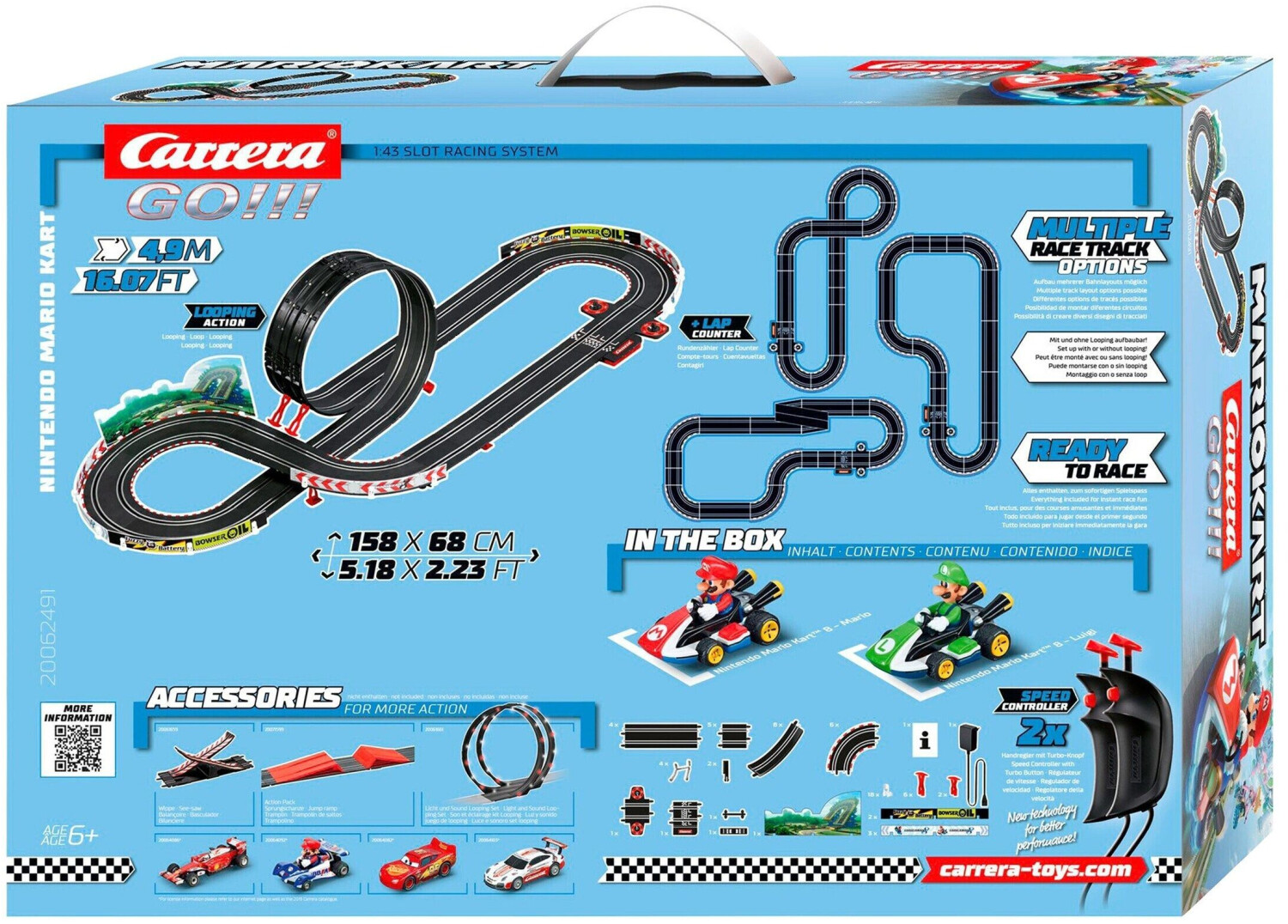 Mario kart electric race track discount