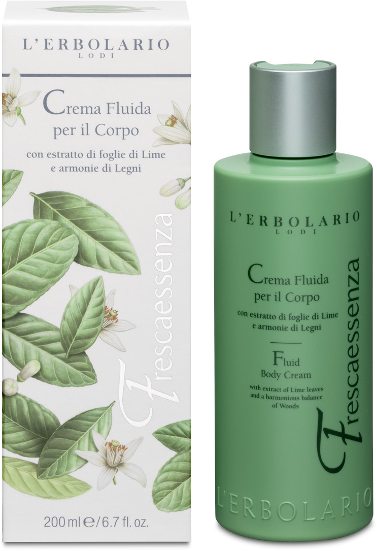 L'Erbolario Fluid Body Cream Frescaessenza (200ml)