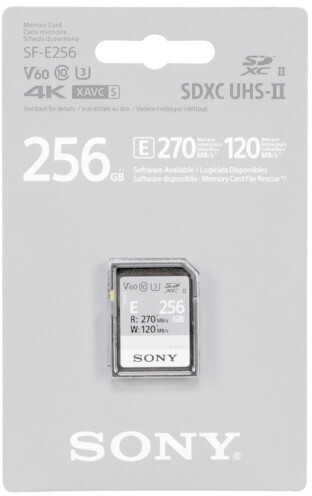 Sony SF-E UHS-II SDXC 256GB ab 93,62 € | Preisvergleich bei idealo.de