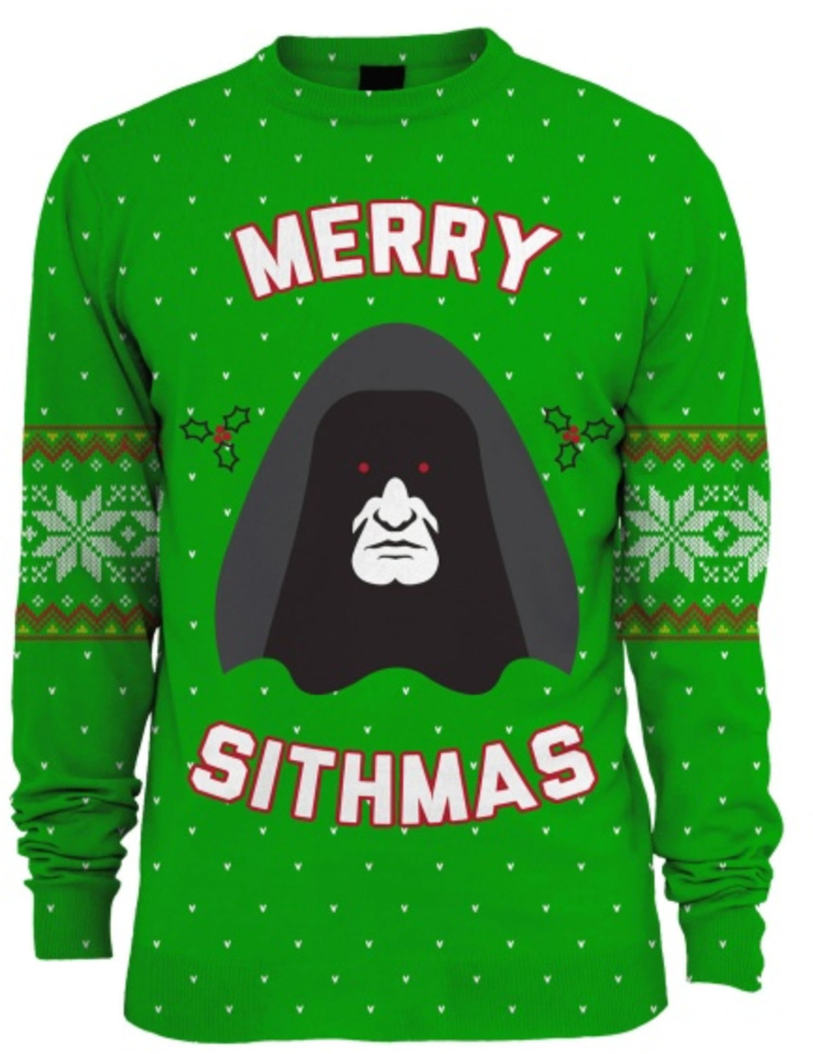 Numskull Merry Sithmas Xmas Pullover green