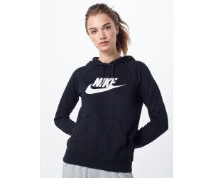 Black and white nike sweater womens hot sale