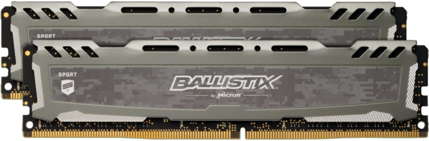 Ballistix TM Sport LT 16GB Kit DDR4-3000 CL15 (BLS2K8G4D30AESBK)