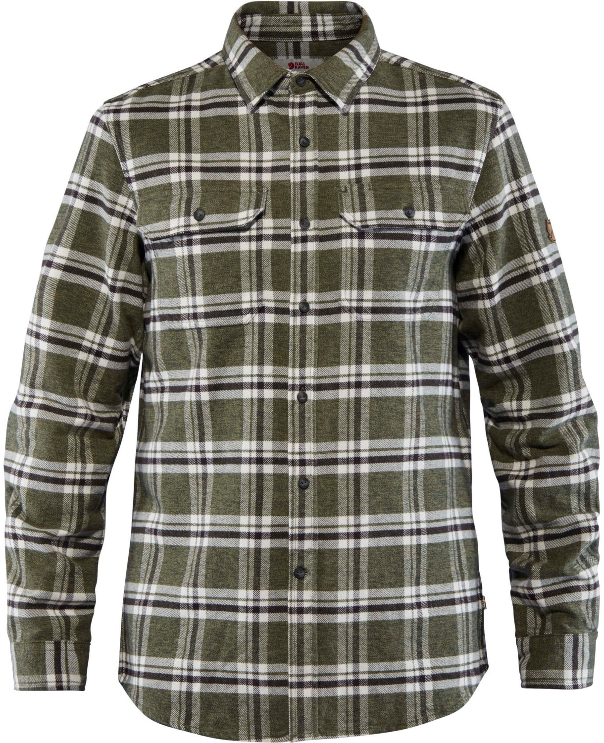 Fjällräven Övik Heavy Flannel Shirt M deep forest (82978-662)