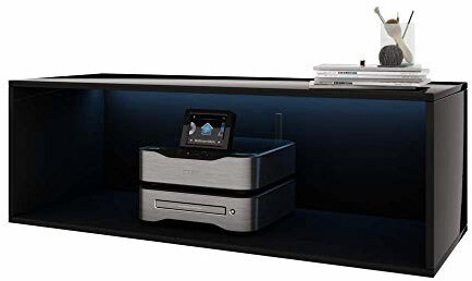 Selsey Leo 100cm black high gloss