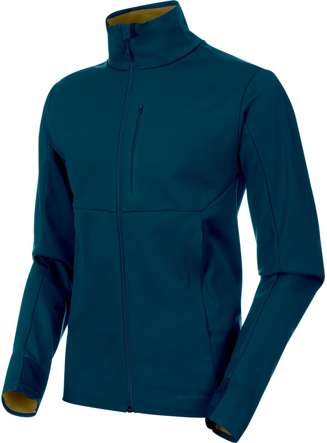 Mammut Ultimate V Softshell Jacket Men (1011-00081) poseidon/olive melange