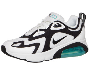 air max 200 summit white black aurora green