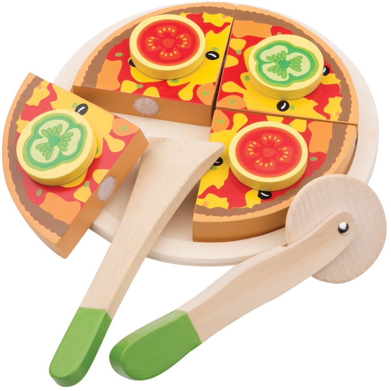 New Classic Toys Pizza à découper Funghi (10587)