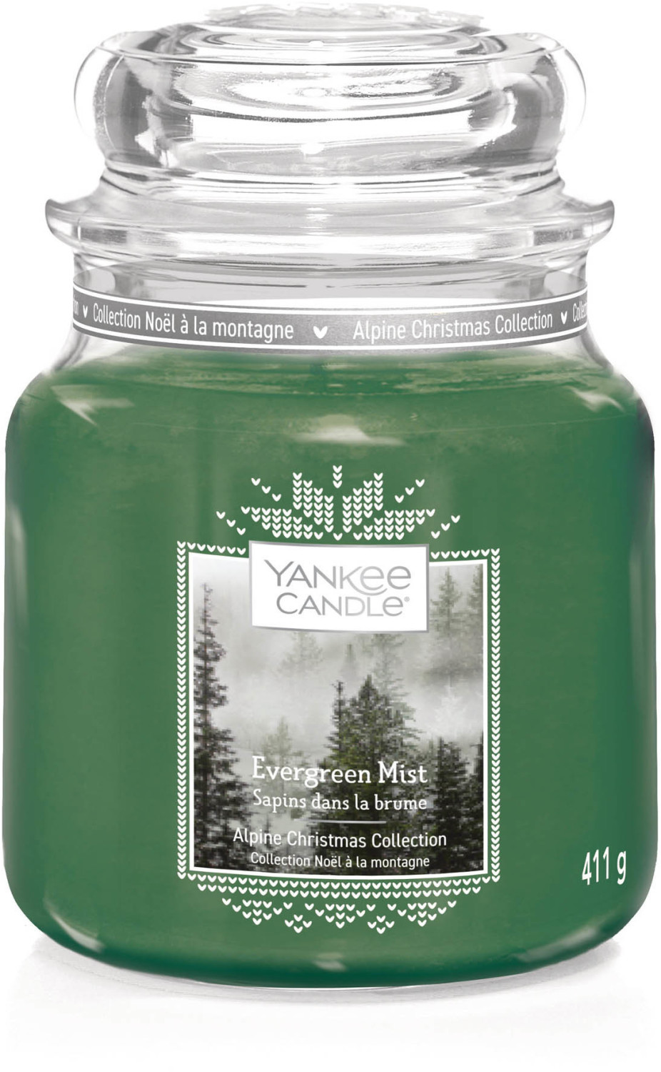 Yankee Candle Evergreen Mist Candle 411g