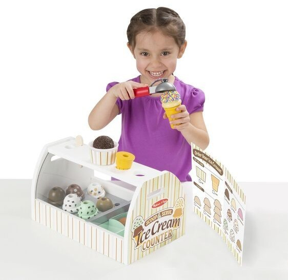 Melissa and doug scoop and serve ice cream counter uk 2025