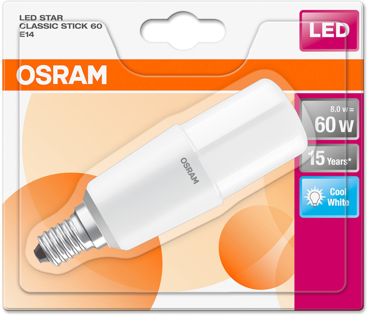 Osram led sales star stick e14