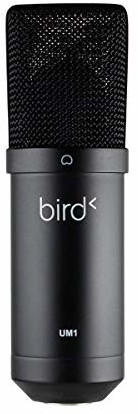 Bird Um1 Blanc - Microphone Usb Cardioïde À Condensateur Pc Et Mac