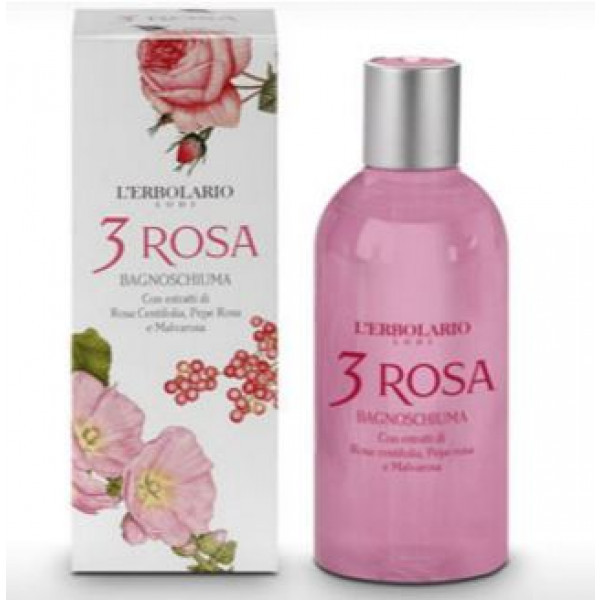 L'Erbolario Shower Gel 3 Rosa (250ml)