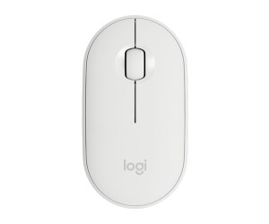 LOGITECH Pebble, mouse wireless con Bluetooth o ricevitore da 2,4 GHz, mouse  per computer con clic silenzioso per laptop, notebook, iPad, PC e Mac. Rosa