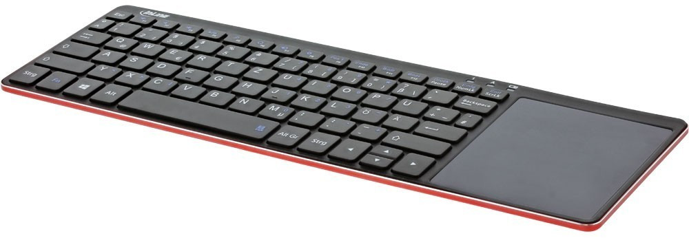 InLine Wireless Aluminium Slim black/red